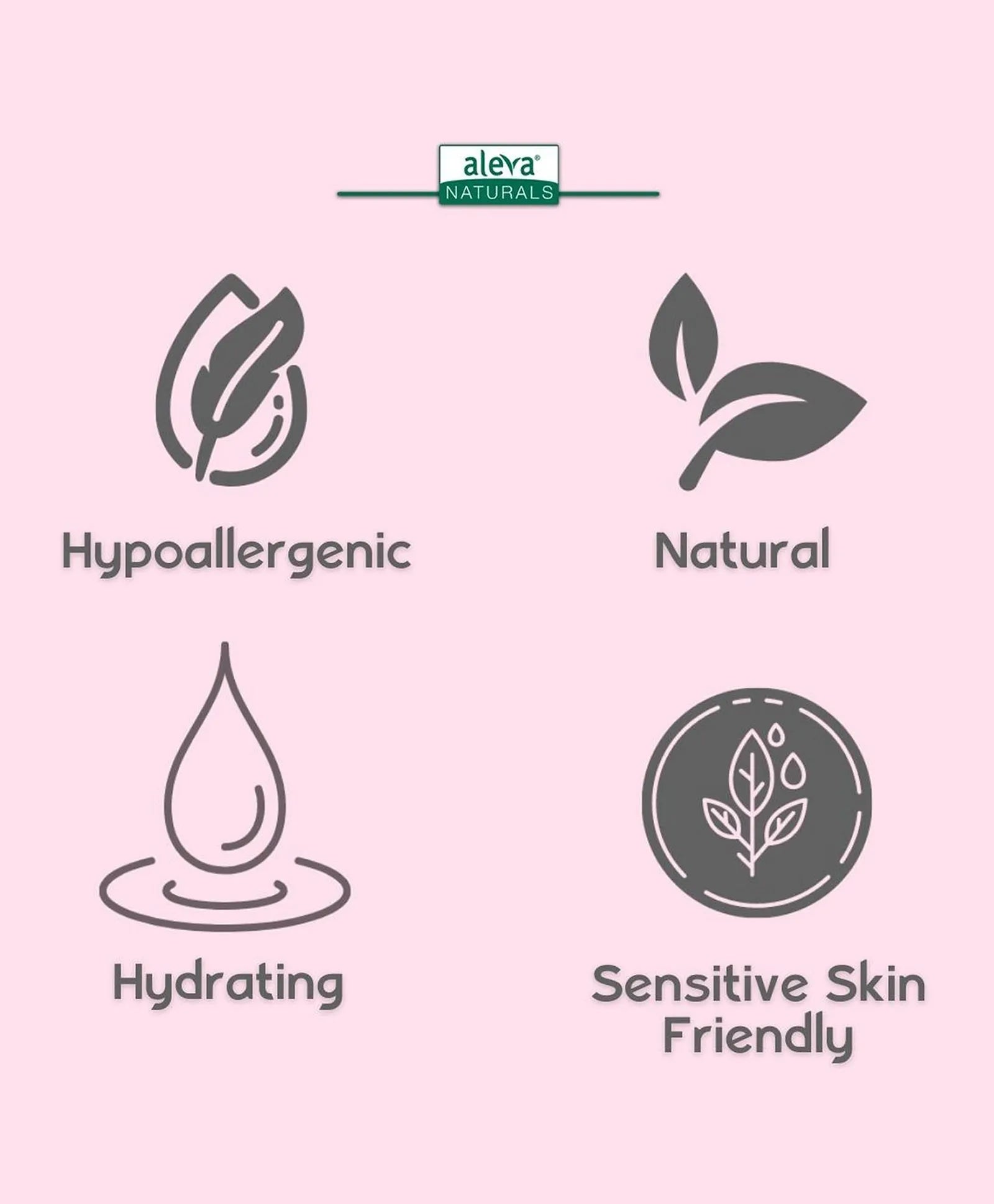 Aleva Naturals Bamboo Baby Specialty Hand 'N' Face Wipes - 30ct - Laadlee