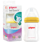 Pigeon Plastic Wide Neck Feeding Bottle 160ml  - Assorted