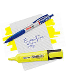 Luxor Executive Set of Smooth Ink Flow pens and markers Assorted Ink - Pack Of 12
