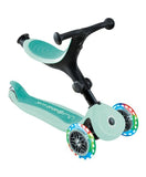 Globber Go Up Active Lights Scooter - Dark Mint
