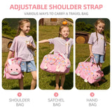 Nohoo 3D Cute Rabbit Kids Duffle Bag / Activity Bag 18Inch - Pink