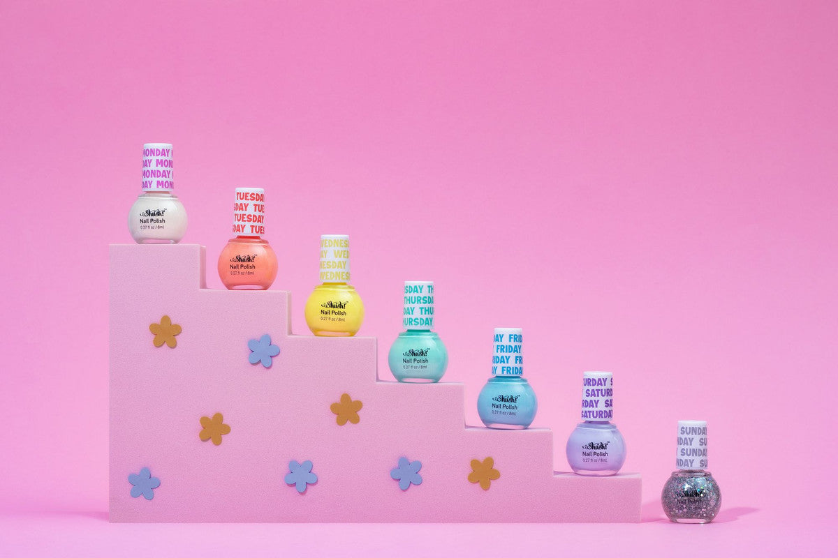 Shush! 7 Days Nail Polish Set - Laadlee