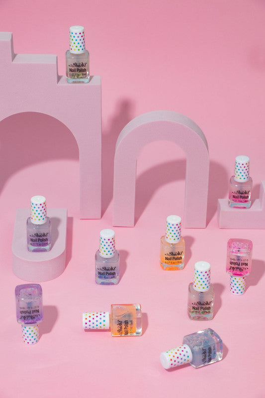 Shush! Confetti Water Nail Polish Set - Laadlee