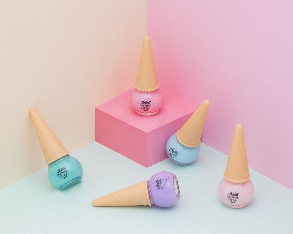 Shush! Ice Cream Cone Nail Polish Set - Laadlee