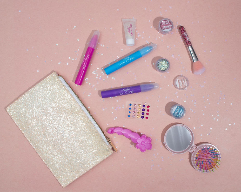 Shush! Glitter & Sparkle Hair Studio Hair Styling Set - Laadlee