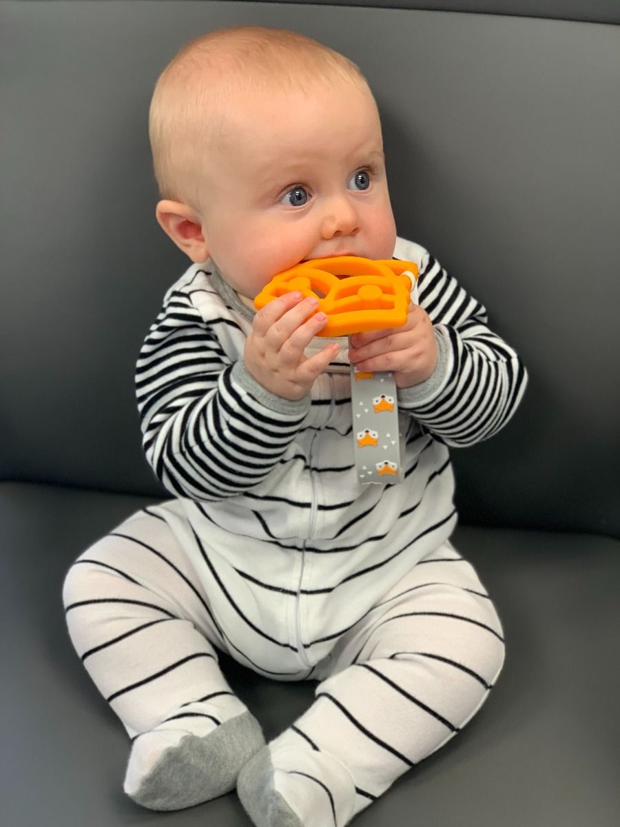 Malarkey Kids Teether Tether And Teether- Fox - Laadlee