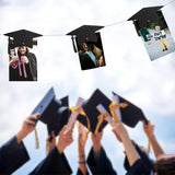 Brain Giggles Graduation Party Decorations Set of 42 Pcs - Black and Gold