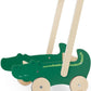 Trixie Wooden Push Along Cart - Mr. Crocodile