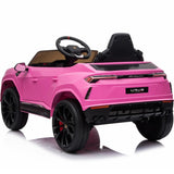 Megastar Licensed Lamborghini Urus Electric With Remote Control Cars 12V - Pink