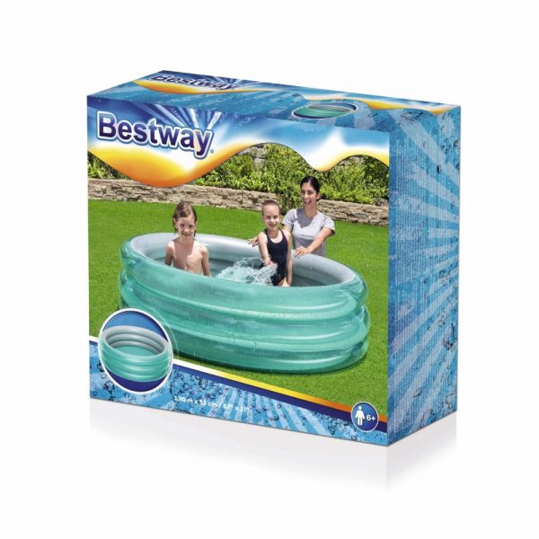 Bestway Big Metallic 3-Ring Pool - 170X53cm