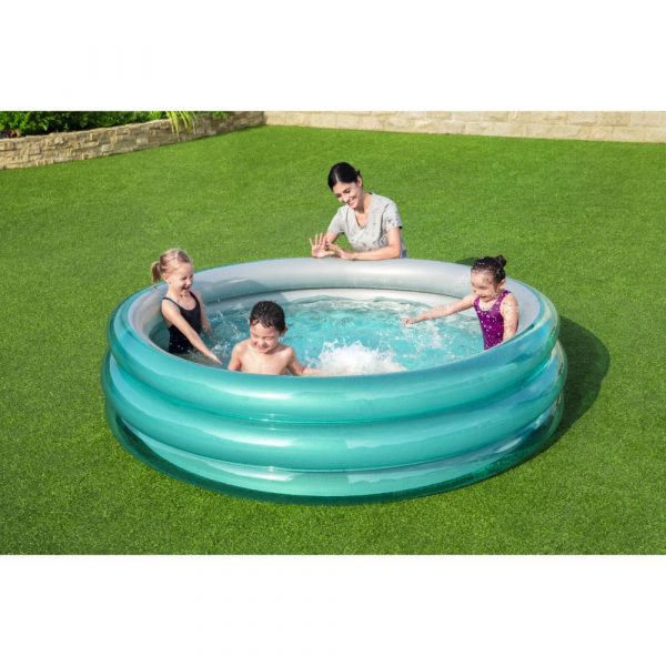 Bestway Big Metallic 3-Ring Pool - 201X53cm