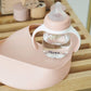 Beaba Silicone Bib - Old Pink