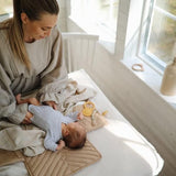 Mushie Portable Changing Pad Natural - Laadlee