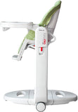 Peg Perego Tatamia Follow Me Ultra Compact Baby Recliner Swing And High Chair - Wonder Green/Green