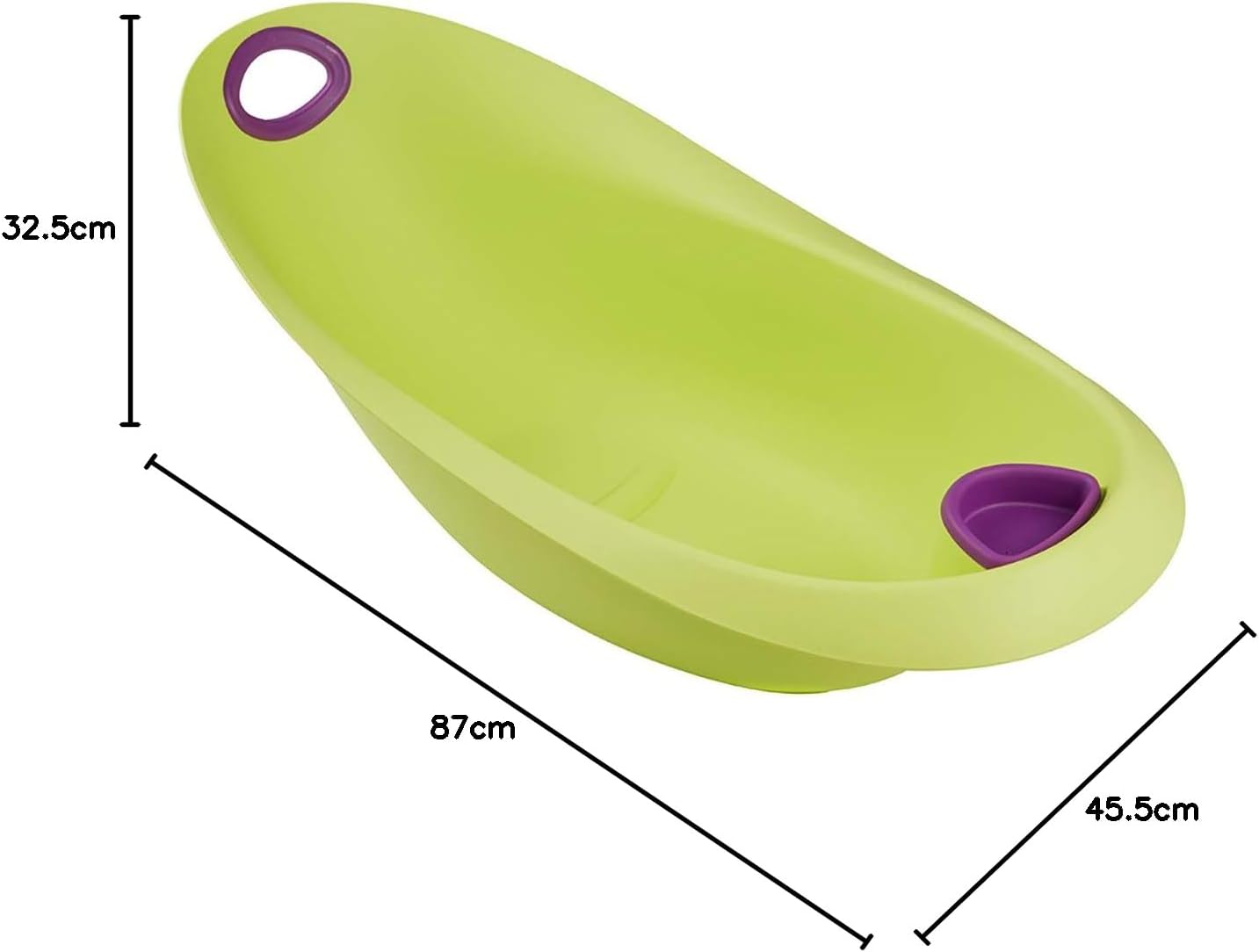 keeeper-hippo-anatomic-baby-bath-chair-lime-