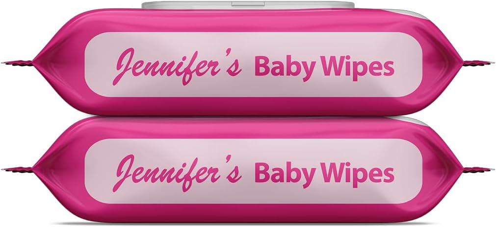 Jennifer's Baby Wipes Pack of 2 - 160pcs