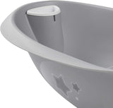 keeeper-star-baby-bath-with-soft-handle-plug-and-bath-chair-grey-3