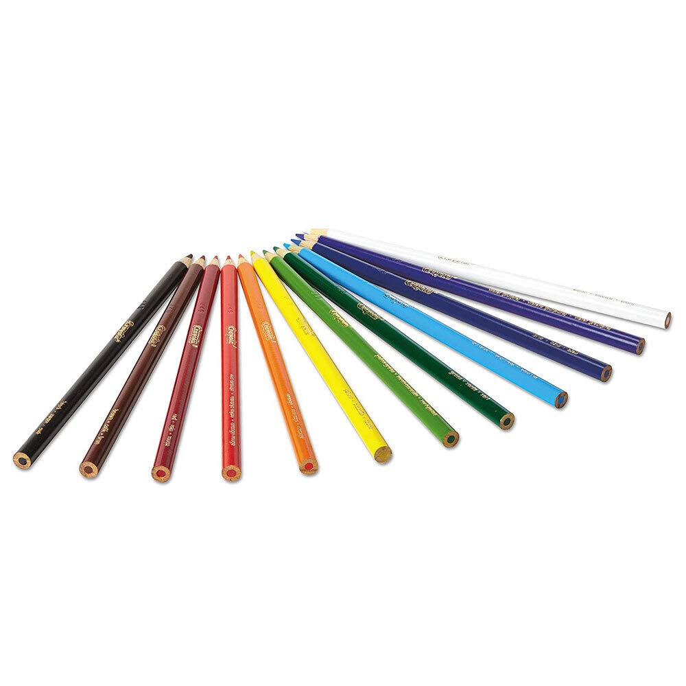 Crayola Colored Long Pencils - Pack of 12 - Laadlee