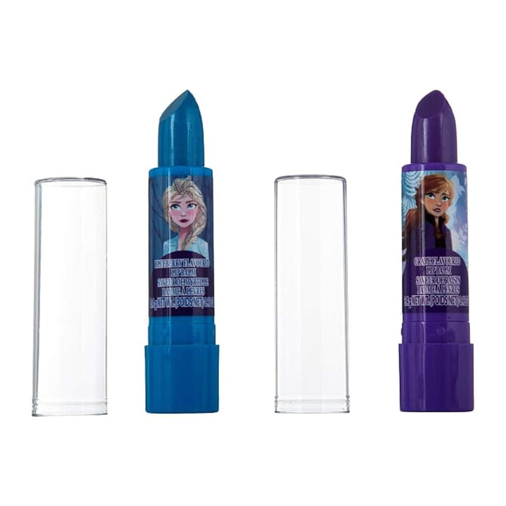 Townley Girl Disney Frozen - Lip Balm With Light Up Mirror & Accessories Set - Laadlee