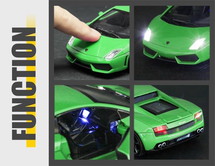 MSZ Lamborghini Gallardo LP560-4 Car 1:32 Die-Cast Replica - Green - Laadlee