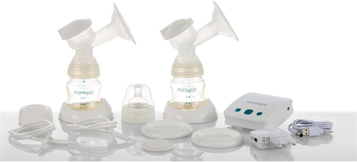 mamajoo-electronic-usb-double-breast-pump-gold-feeding-bottle-1-x-150ml-1-x-250ml-8