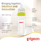 Pigeon Plastic Wide Neck Feeding Bottle 240ml  - Assorted