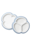 BabyBjorn Baby plate Set - Powder Blue (Pack of 2)