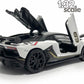 MSZ Lamborghini Aventador SVJ Car 1:32 Die-Cast Replica - White - Laadlee