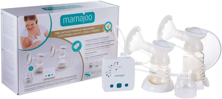 mamajoo-electronic-usb-double-breast-pump-gold-feeding-bottle-1-x-150ml-1-x-250ml-4