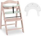 Hauck Arketa Beech High Chair - Whitewashed Mint