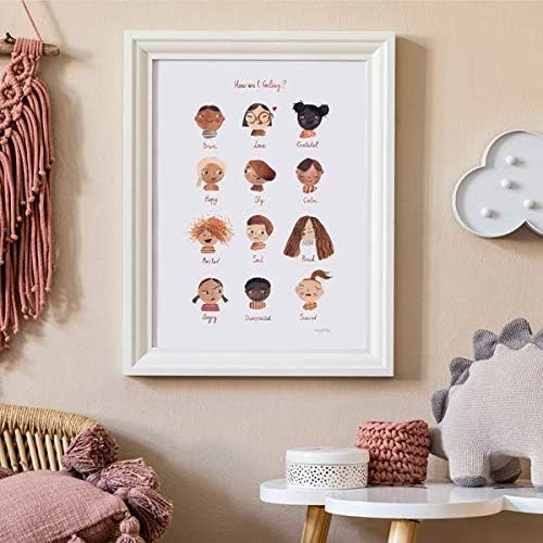Mushie Poster Large Feelings - Laadlee