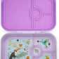 Yumbox Panino  4 Compartment Rainbow Lunch Box - Dreamy Purple