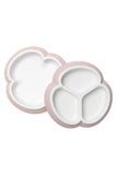 BabyBjorn Baby plate Set - Powder Pink (Pack of 2)