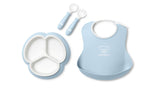 BabyBjorn Mealtime Set, 2 pack, Powder Blue