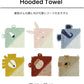 Trixie Hooded Towel - Mrs. Rabbit (75Cm X 75Cm) - Laadlee