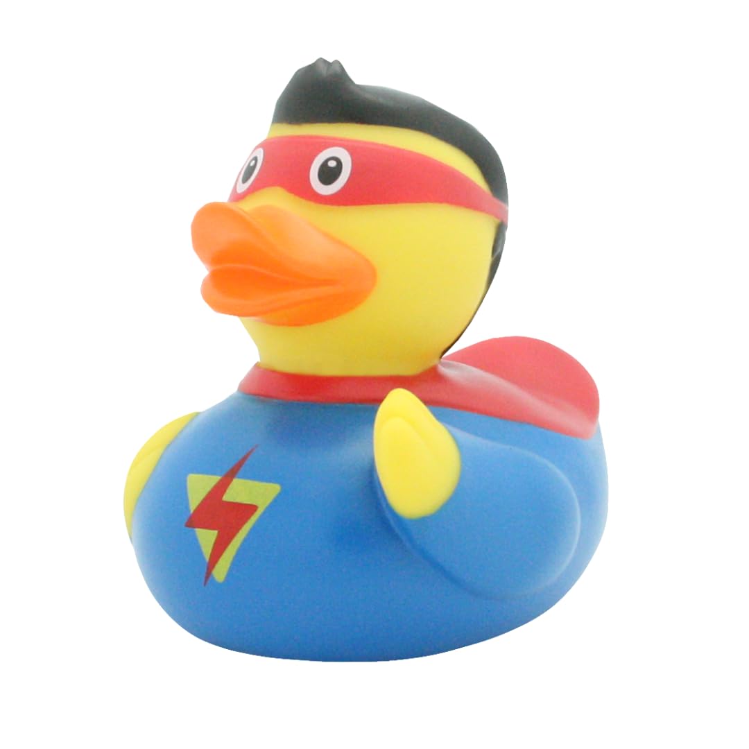 Lilalu Bath Toy Superman Duck -Blue & Yellow