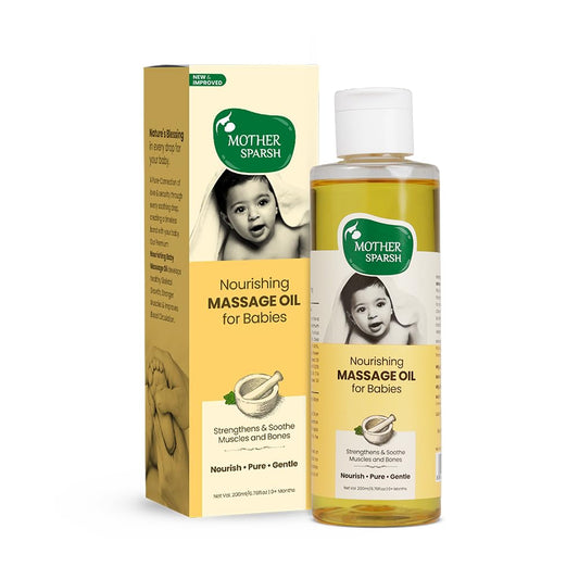 Mother Sparsh Baby Massage Oil - 200ml