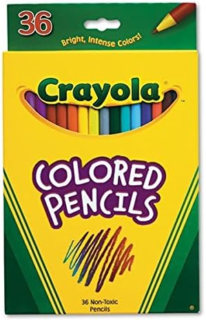 Crayola Colored Long Pencils - Pack of 36