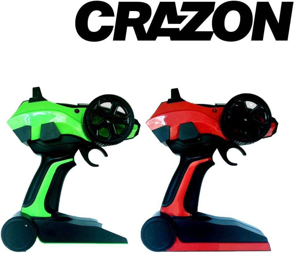 Crazon 2.4G High Speed R/ C Motorcycle - Red/ Green - Laadlee