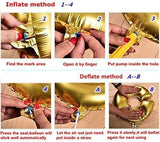 Brain Giggles 2 Number Foil Balloon 40inch - Rose Gold