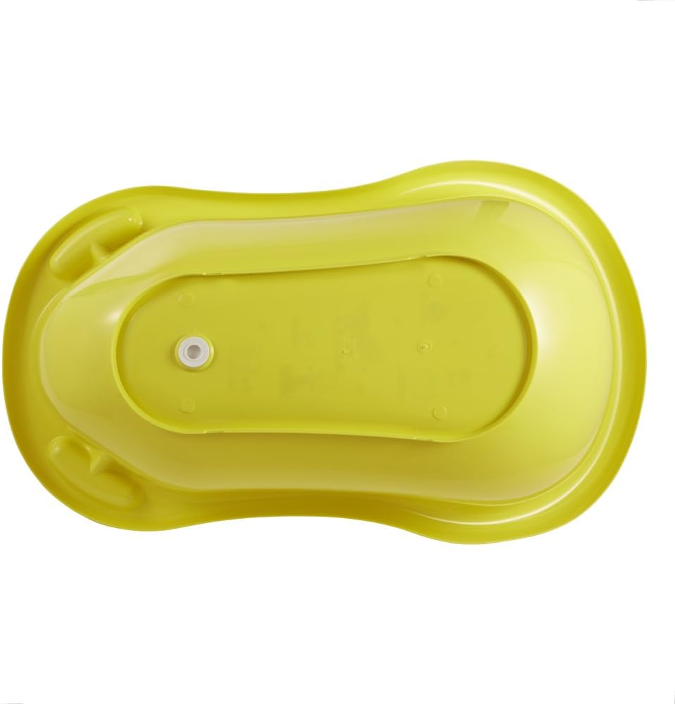 keeeper-funny-farm-meadow-baby-bath-with-plug-84cm-green-