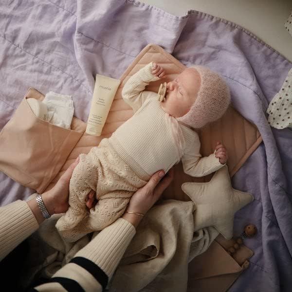Mushie Portable Changing Pad Natural - Laadlee