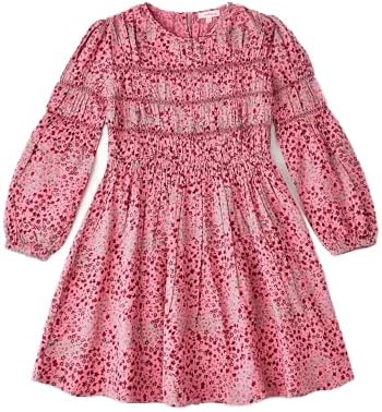 Jelliene All Over Printed Dress - Light Pink - Laadlee