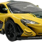 MSZ McLaren P1 GTR Car 1:32 Die-Cast Replica - Yellow - Laadlee