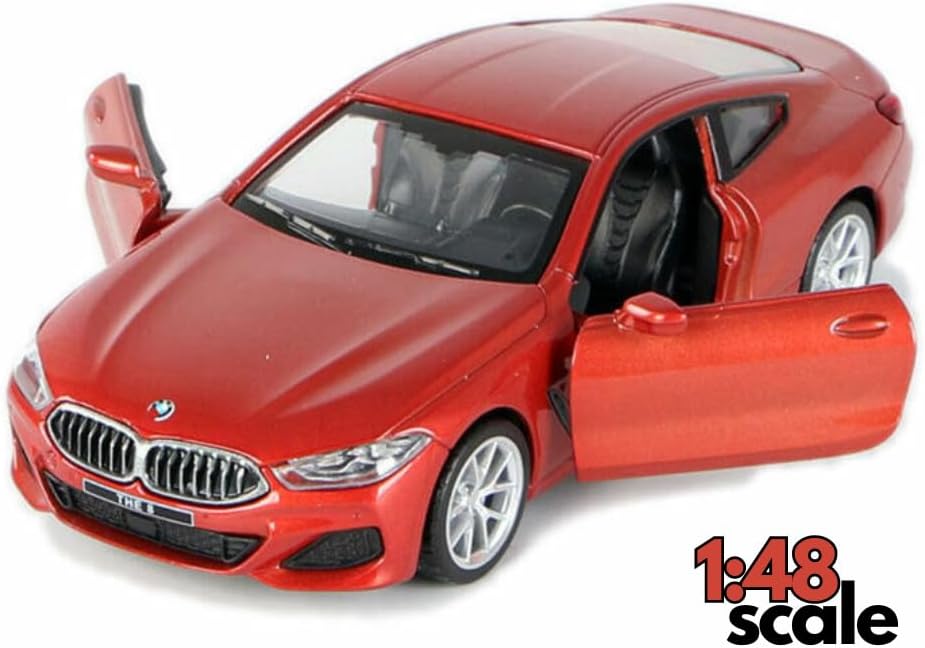 MSZ BMW M850i Car 1:64 Die-Cast Replica - Orange - Laadlee