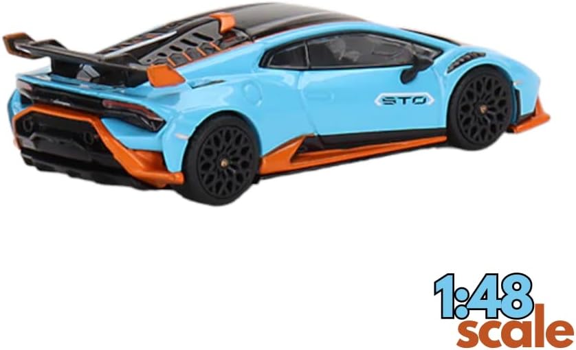 MSZ Lamborghini STO Car 1:64 Die-Cast Replica - Blue - Laadlee