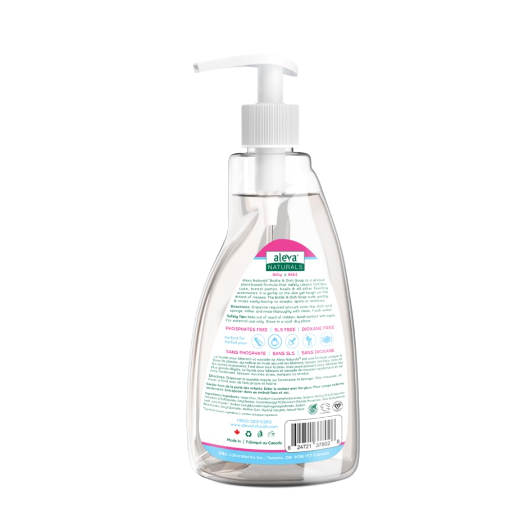 Aleva Naturals Bottle & Dish Liquid  - Water Lily - 500ml - Laadlee