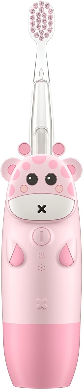 InnoGio - Gio Giraffe Sonic Toothbrush for Kids - Pink - Laadlee