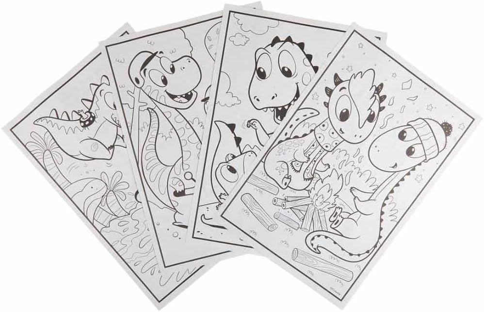 Crayola Prehistoric Pals Coloring Books - 96 pages - Laadlee