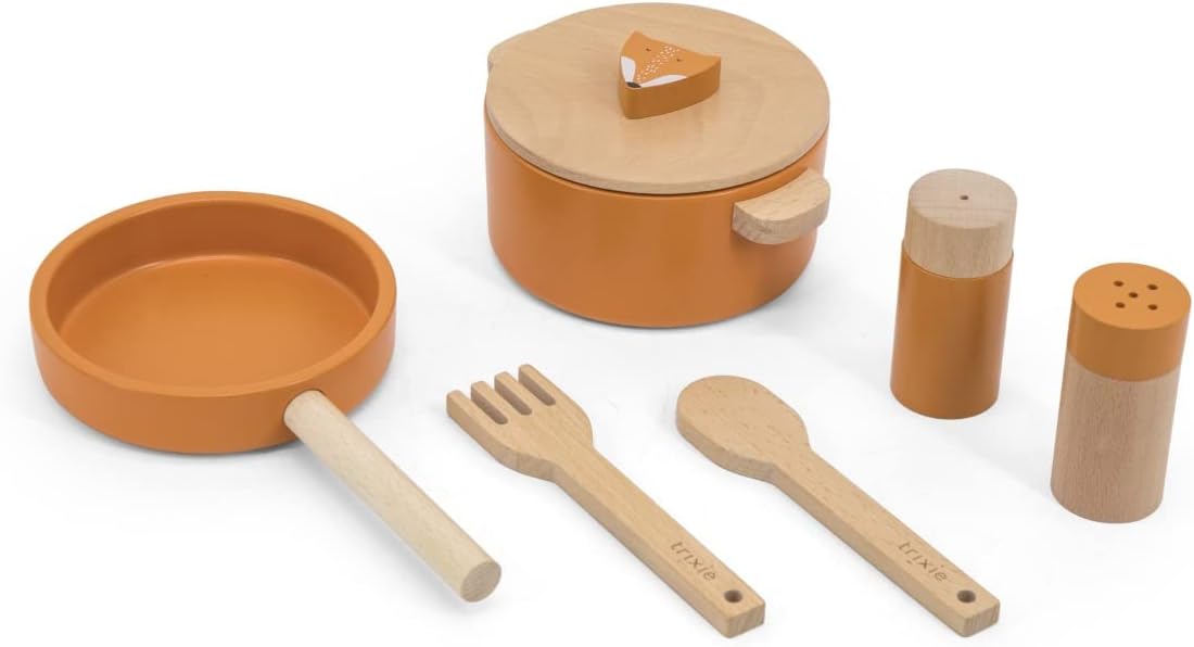 Trixie Wooden Cooking Set - Mr. Fox - Laadlee